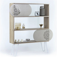 Home Canvas Furniture Trading LLC.Illia Book Shelf - Oak Bookshelves 
