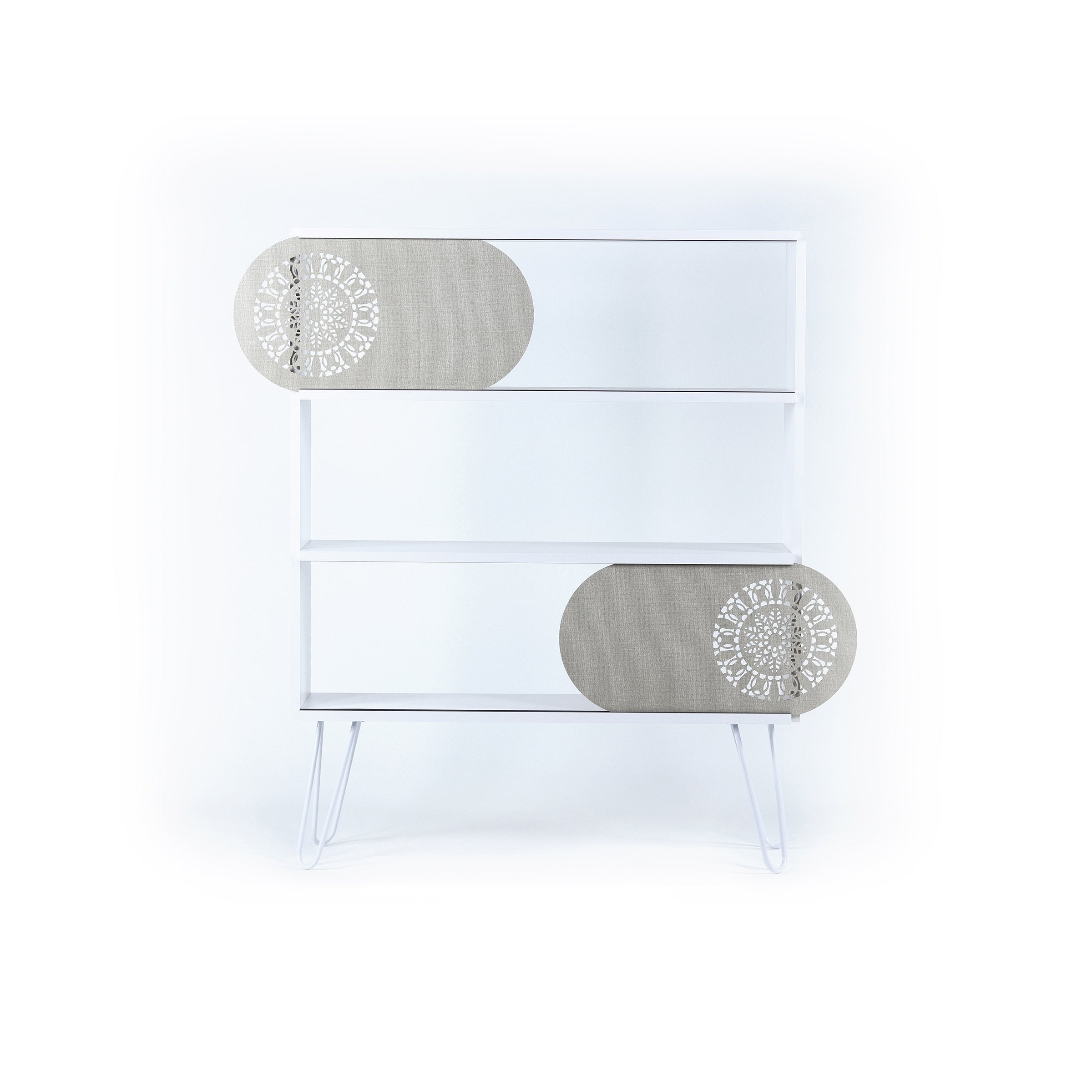 Home Canvas Furniture Trading LLC.Illia Book Shelf - Oak Bookshelves 
