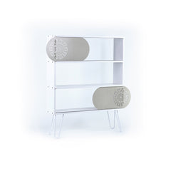 Home Canvas Furniture Trading LLC.Illia Book Shelf- White Bookshelves 
