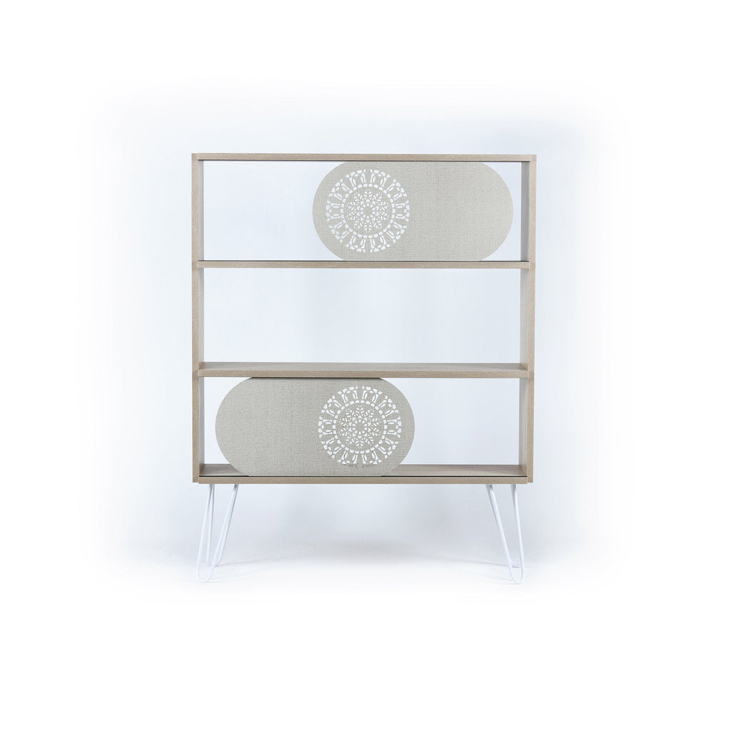 Home Canvas Furniture Trading LLC.Illia Book Shelf- White Bookshelves 