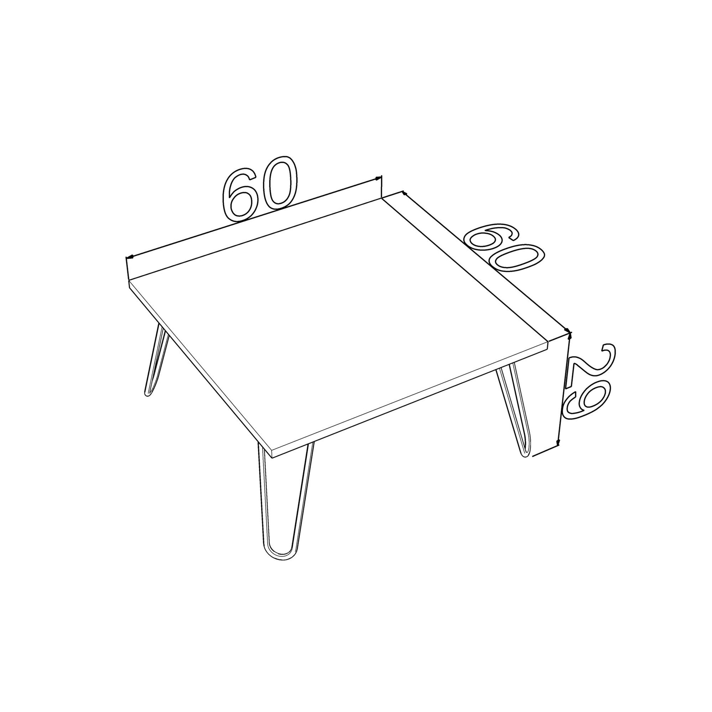 Home Canvas Furniture Trading LLC.Illia Coffee Table - Oak CoffeeTable 
