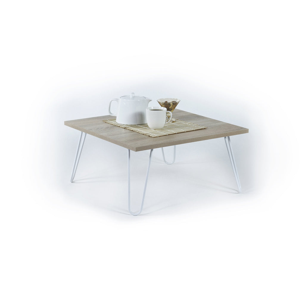Home Canvas Furniture Trading LLC.Illia Coffee Table - White CoffeeTable Oak 