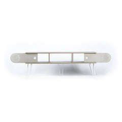 Home Canvas Furniture Trading LLC.Illia Tv Unit Large -Oak/White TV Unit 
