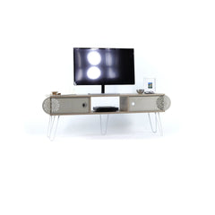 Home Canvas Furniture Trading LLC.Illia Tv Unit Large -Oak/White TV Unit 