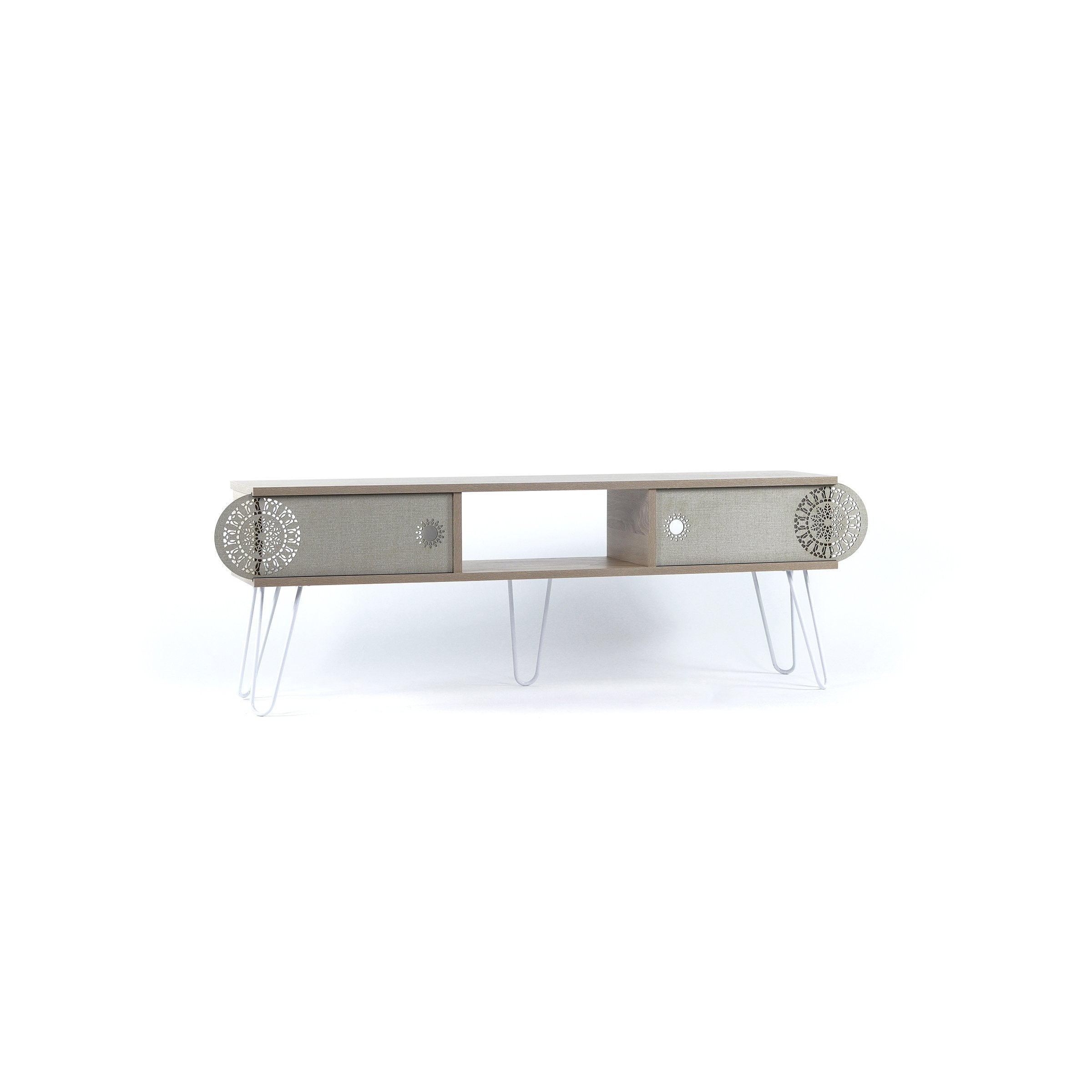 Home Canvas Furniture Trading LLC.Illia Tv Unit Large - White TV Unit 