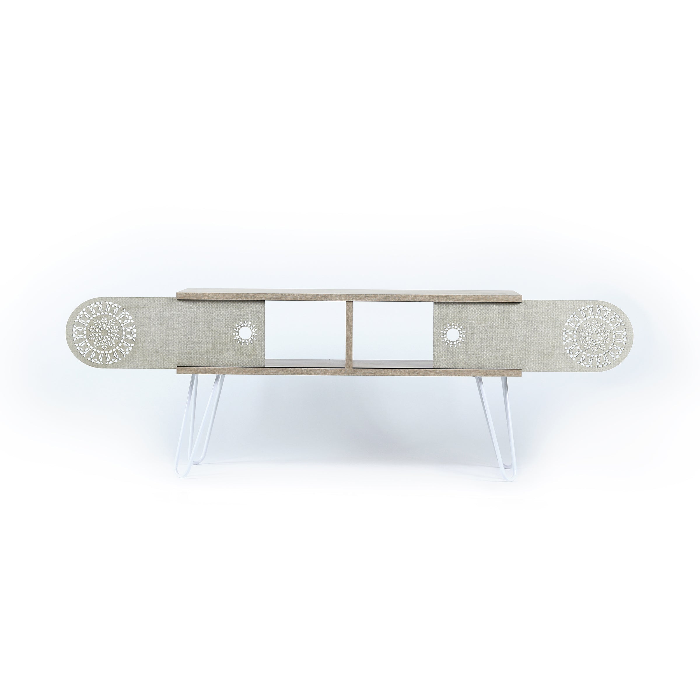 Home Canvas Furniture Trading LLC.Illia Tv Unit Large - White TV Unit 