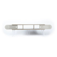 Home Canvas Furniture Trading LLC.Illia Tv Unit Medium - Oak/White TV Unit 