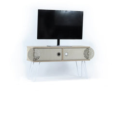 Home Canvas Furniture Trading LLC.Illia Tv Unit Medium - Oak/White TV Unit 