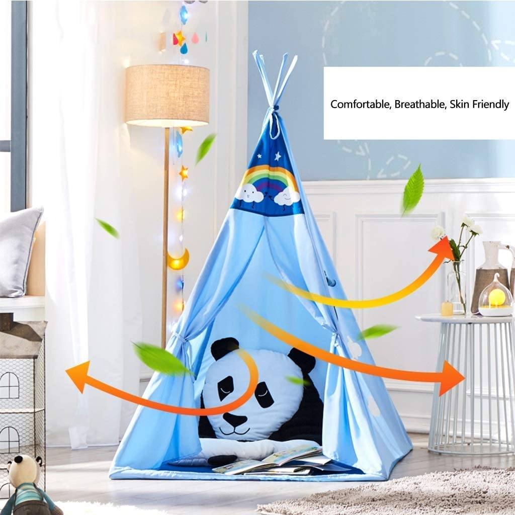 Home Canvas Furniture Trading LLC.Kids 4 walls teepee tent-Cloud Pink Play Tents 