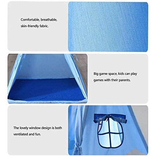 Home Canvas Furniture Trading LLC.Kids 4 walls teepee tent-Cloud Pink Play Tents 