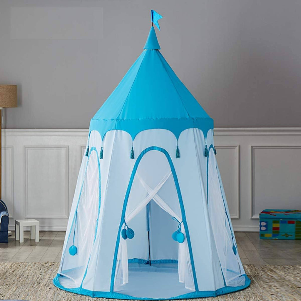 Home Canvas Furniture Trading LLC.Kids Indoor and Outdoor Toy House Tents - Blue Play House 