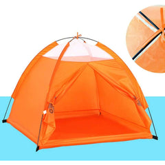 Home Canvas Furniture Trading LLC.Kids Indoor and Outdoor Toy House Tents - Orange Play House 