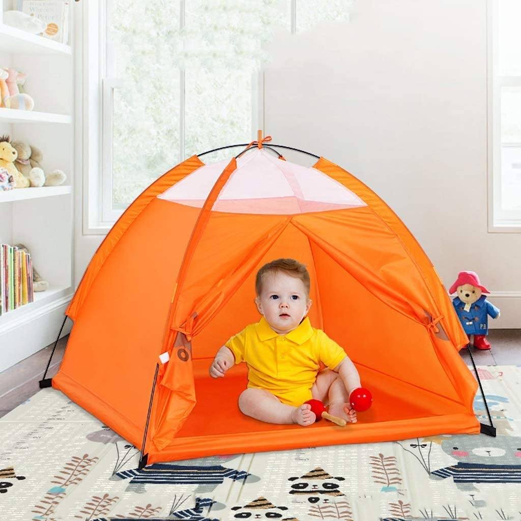 Home Canvas Furniture Trading LLC.Kids Indoor and Outdoor Toy House Tents - Orange Play House 