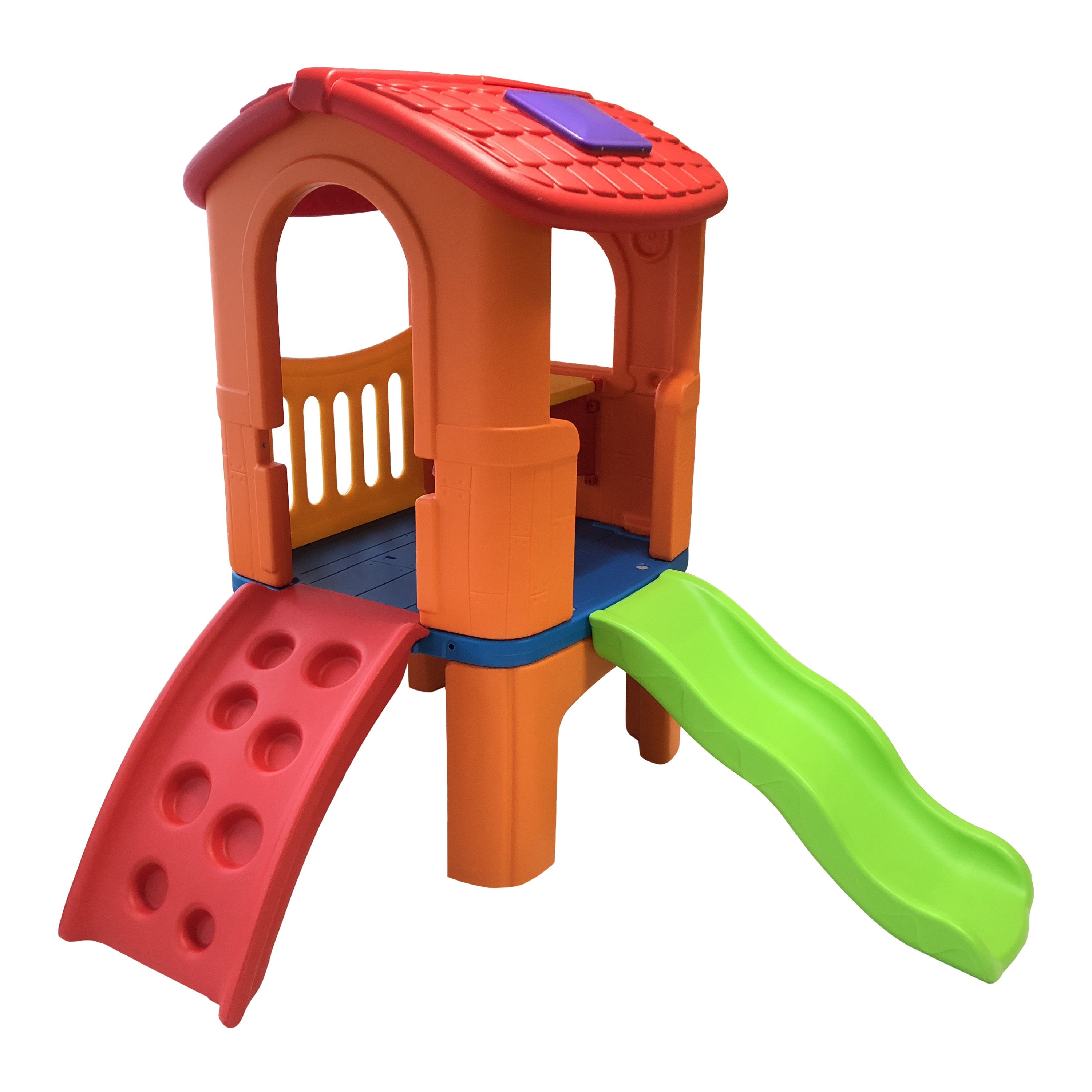 Home Canvas Furniture Trading LLC.Kids Slide & Climber Club House Multicolor Playset 