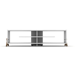 Home Canvas Furniture Trading LLC.Kipp TV Unit - White/Walnut TV units 
