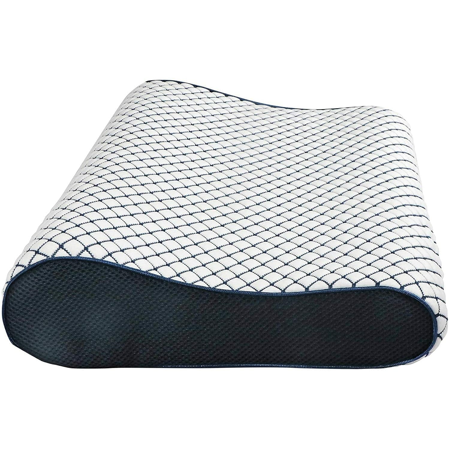 thehomecanvasMoon Cooling Gel Memory Foam Multipurpose Pillow, Cervical Pillow for Neck Pillows 