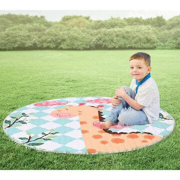 Home Canvas Furniture Trading LLC.Multipurpose Play Mat - Fox Pattern Rugs 