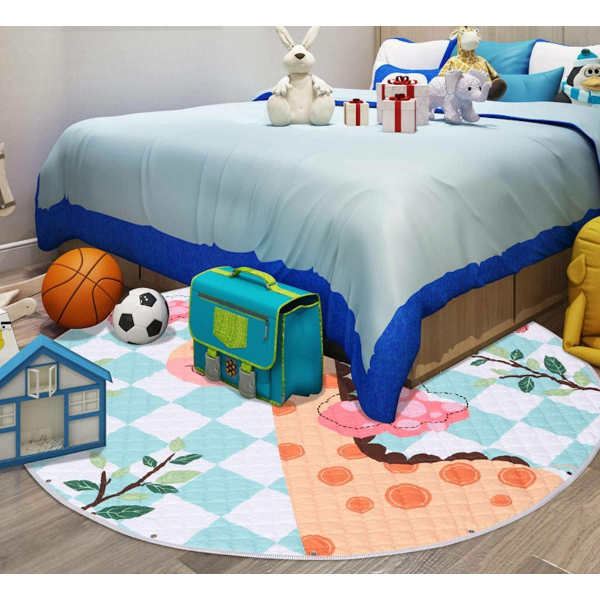 Home Canvas Furniture Trading LLC.Multipurpose Play Mat - Girrafe Pattern Rugs 