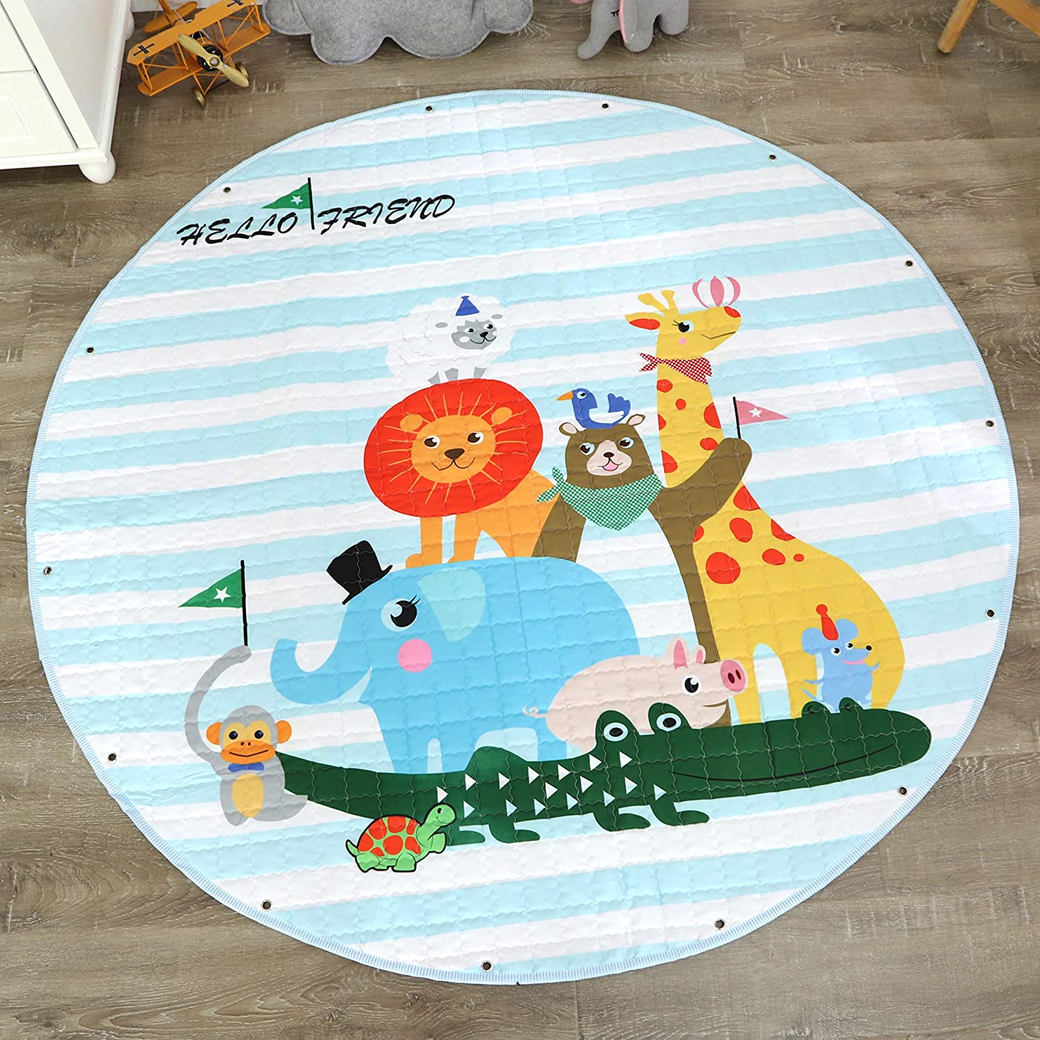 Home Canvas Furniture Trading LLC.Multipurpose Play Mat - Girrafe Pattern Rugs 