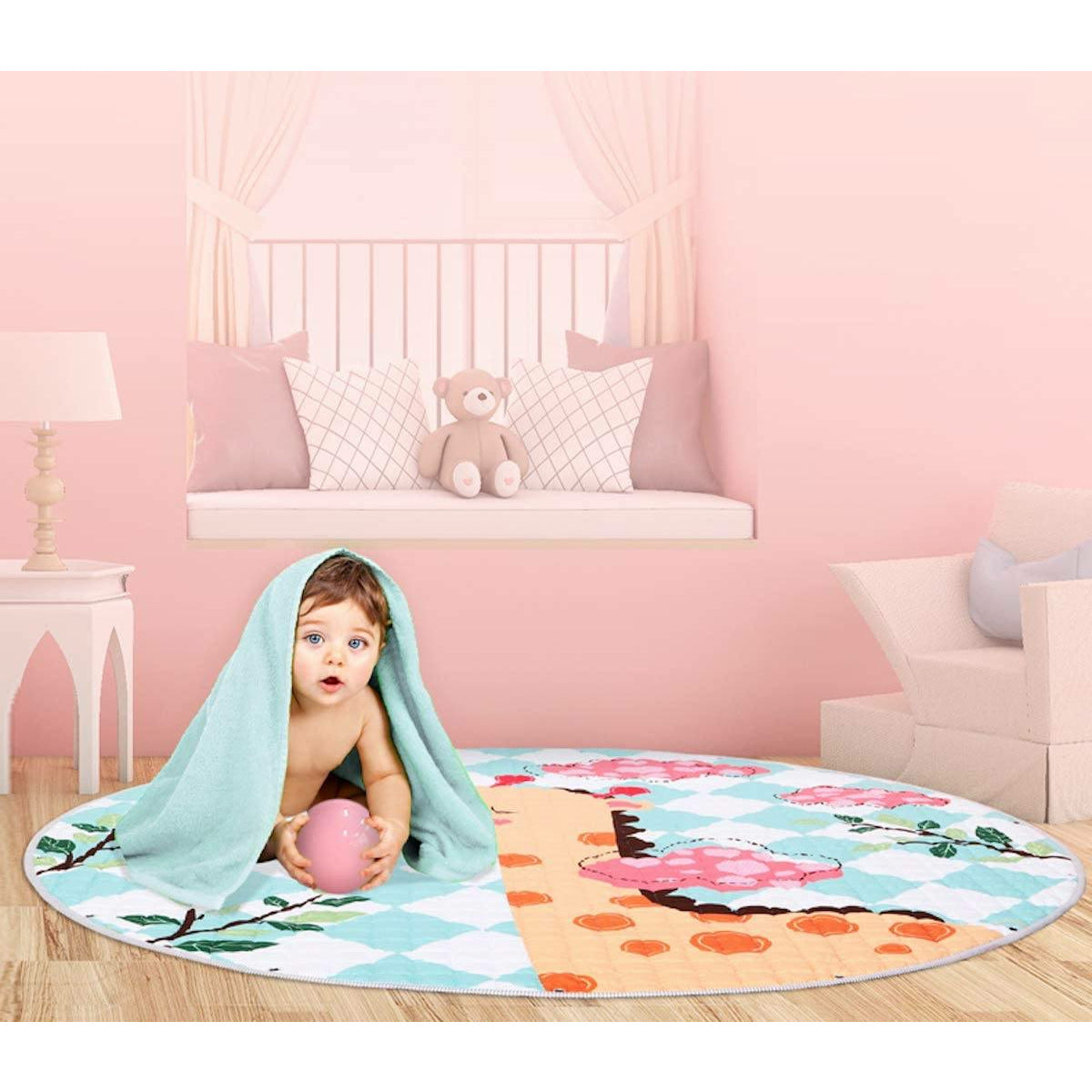 Home Canvas Furniture Trading LLC.Multipurpose Play Mat - Girrafe Pattern Rugs 