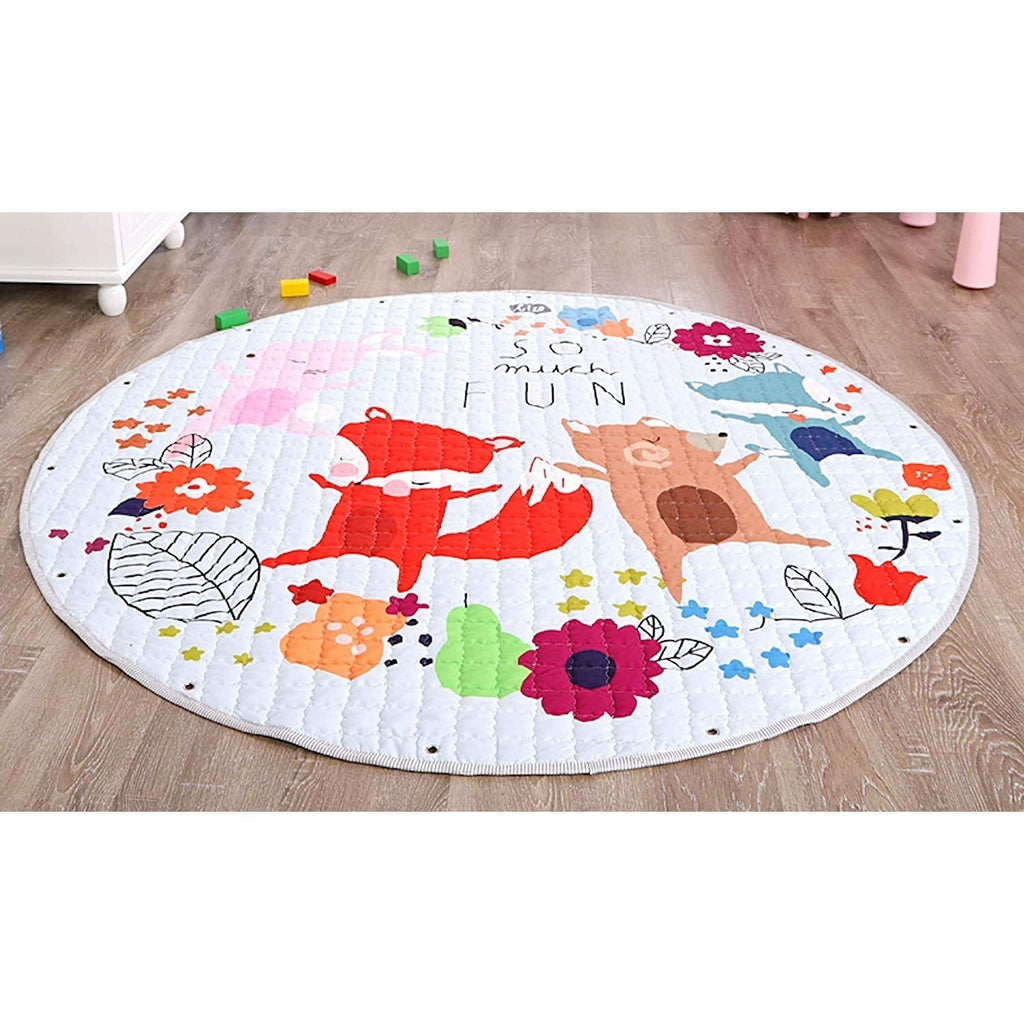 Home Canvas Furniture Trading LLC.Multipurpose Play Mat - Zoo Pattern Rugs 