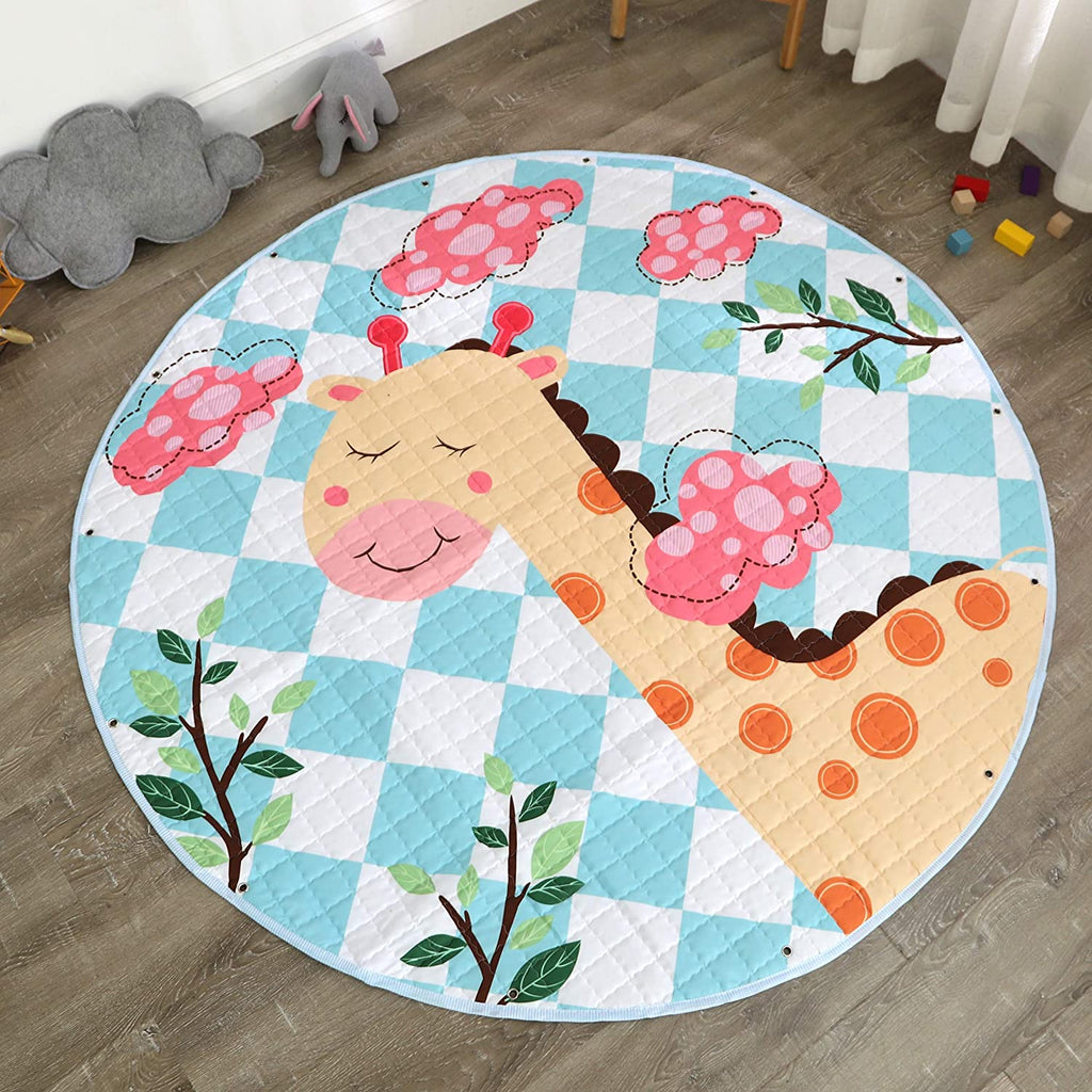 Home Canvas Furniture Trading LLC.Multipurpose Play Mat - Zoo Pattern Rugs 