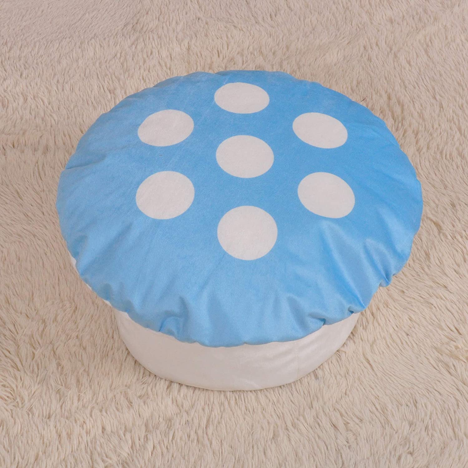 Home Canvas Furniture Trading LLC.Mushroom Shape Kids Stools/Chair beanbag -Pink Kids Stool Blue 