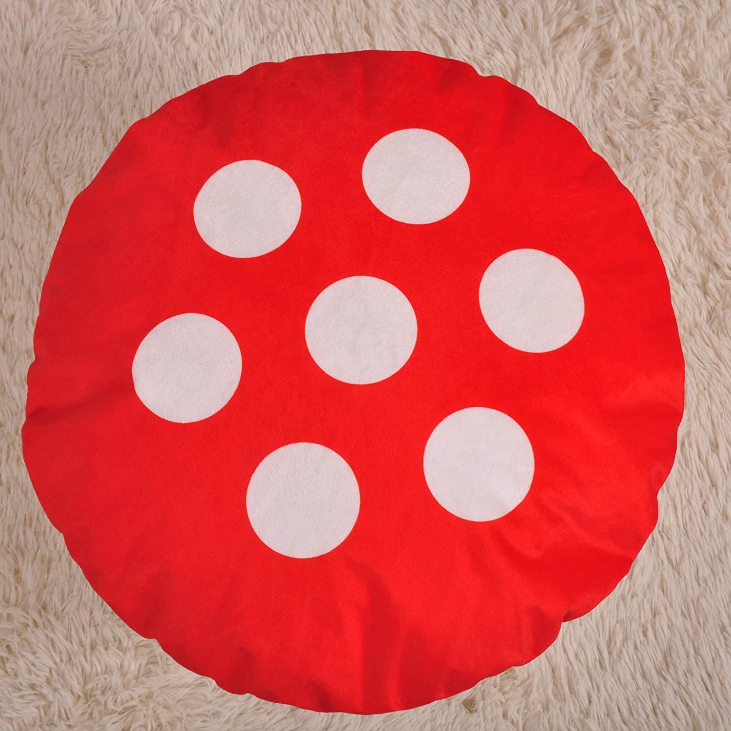 Home Canvas Furniture Trading LLC.Mushroom Shape Kids Stools/Chair beanbag -Red Kids Stool 