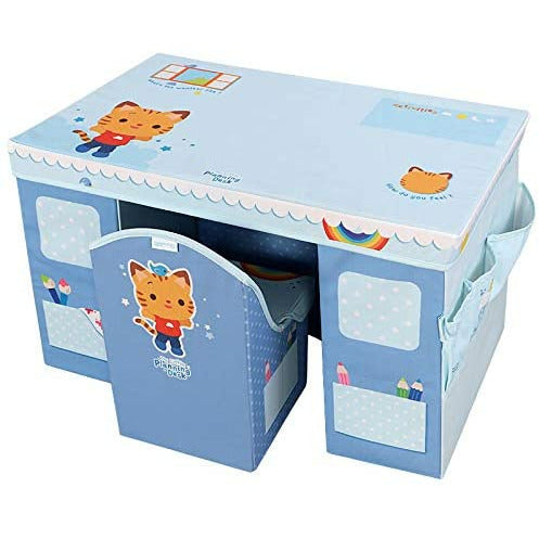 Home Canvas Furniture Trading LLC.Planning desk for kids, storage table and chair set for kids blue Table Chair 