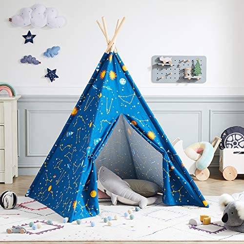Home Canvas Furniture Trading LLC.Starry Starry Teepee Tent 4 walls Play House 