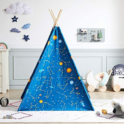 Home Canvas Furniture Trading LLC.Starry Starry Teepee Tent 4 walls Play House 