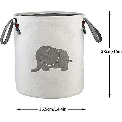 Home Canvas Furniture Trading LLC.Storage Basket -grey cat Storage Basket 