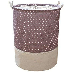Home Canvas Furniture Trading LLC.Storage Basket- Grey Storage Purple 