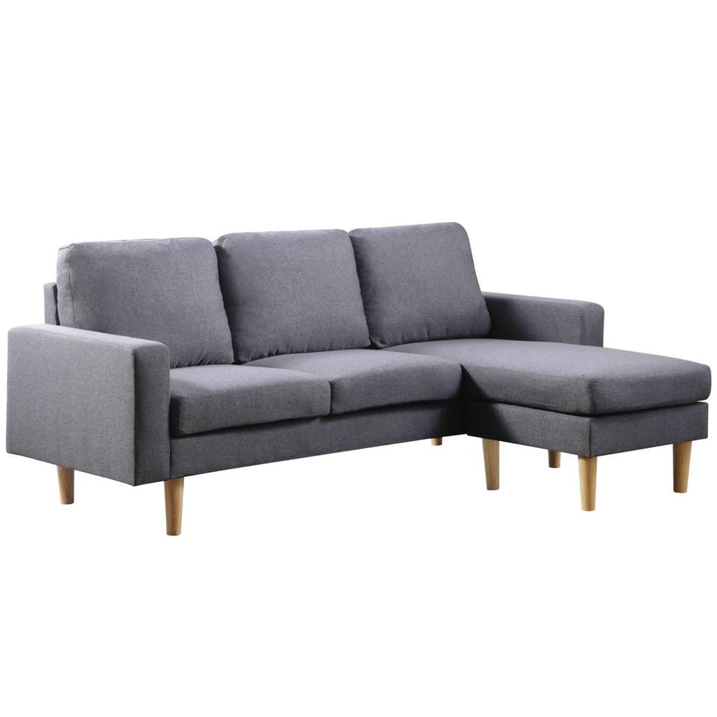Home Canvas Furniture Trading LLC.Studio Luxe corner sofa - Blue Sofa Grey 
