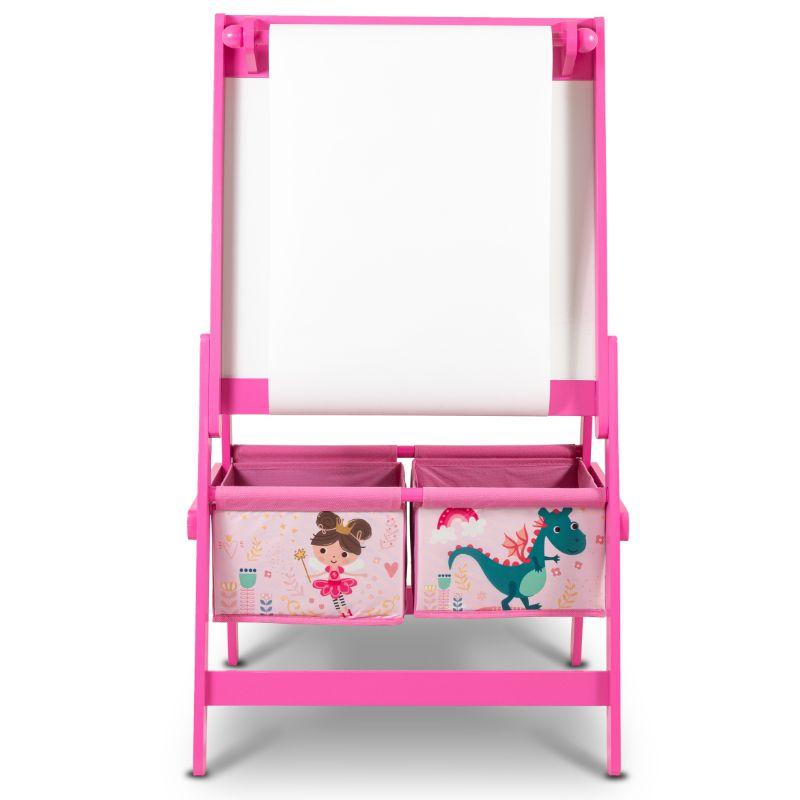 Home Canvas Furniture Trading LLC.Sunshine Multi Purpose Standing Art Easel - Pink Storage 