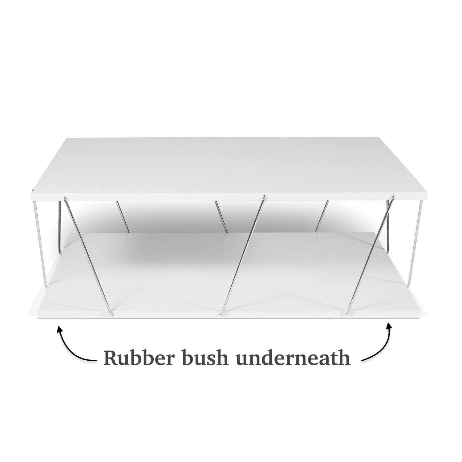 Home Canvas Furniture Trading LLC.Tars Modern Coffee Table Walnut-Chrome Coffee Tables 