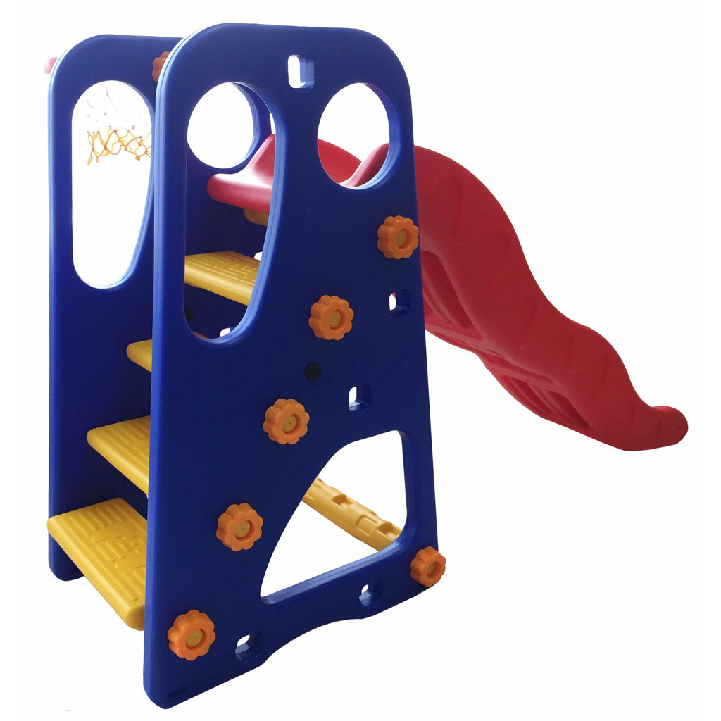 Home Canvas Furniture Trading LLC.Toddler 2 in 1 Kids Play Climber Slide Playset Indoor Outdoor -Multicolor Playset 