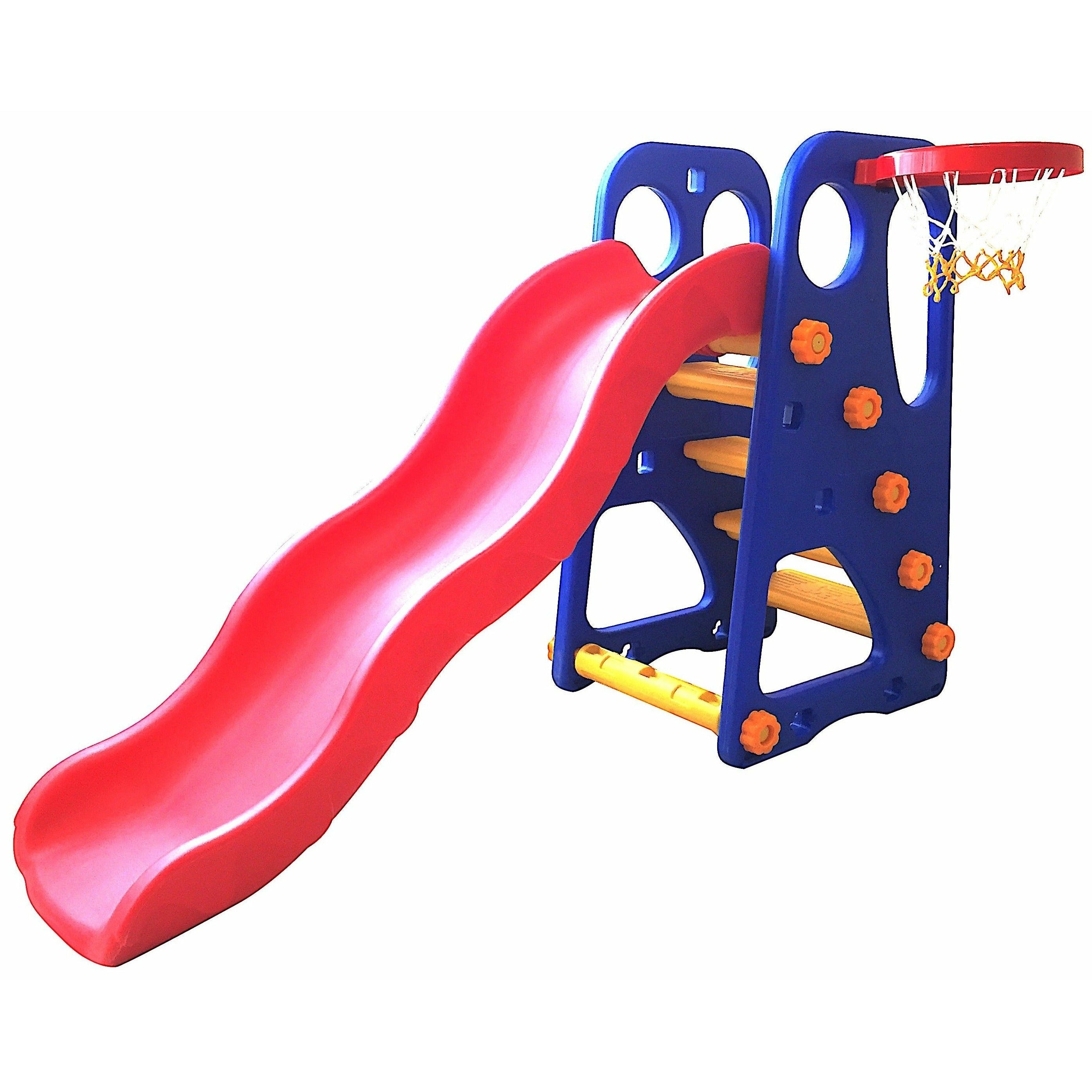 Home Canvas Furniture Trading LLC.Toddler 2 in 1 Kids Play Climber Slide Playset Indoor Outdoor -Multicolor Playset 