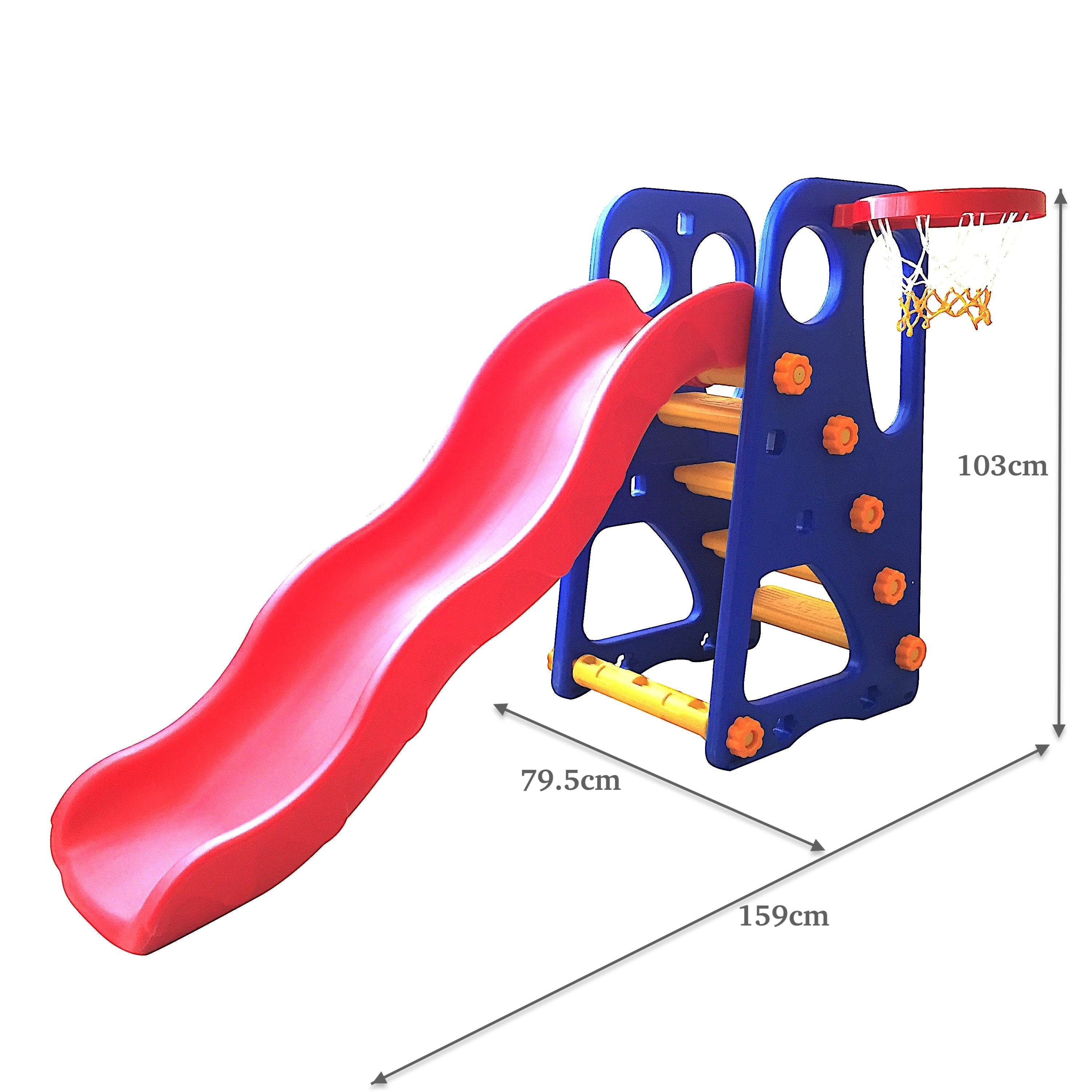Home Canvas Furniture Trading LLC.Toddler 3 in 1 Kids Play Climber Slide Playset Indoor Outdoor -Multicolor Kids Furniture 