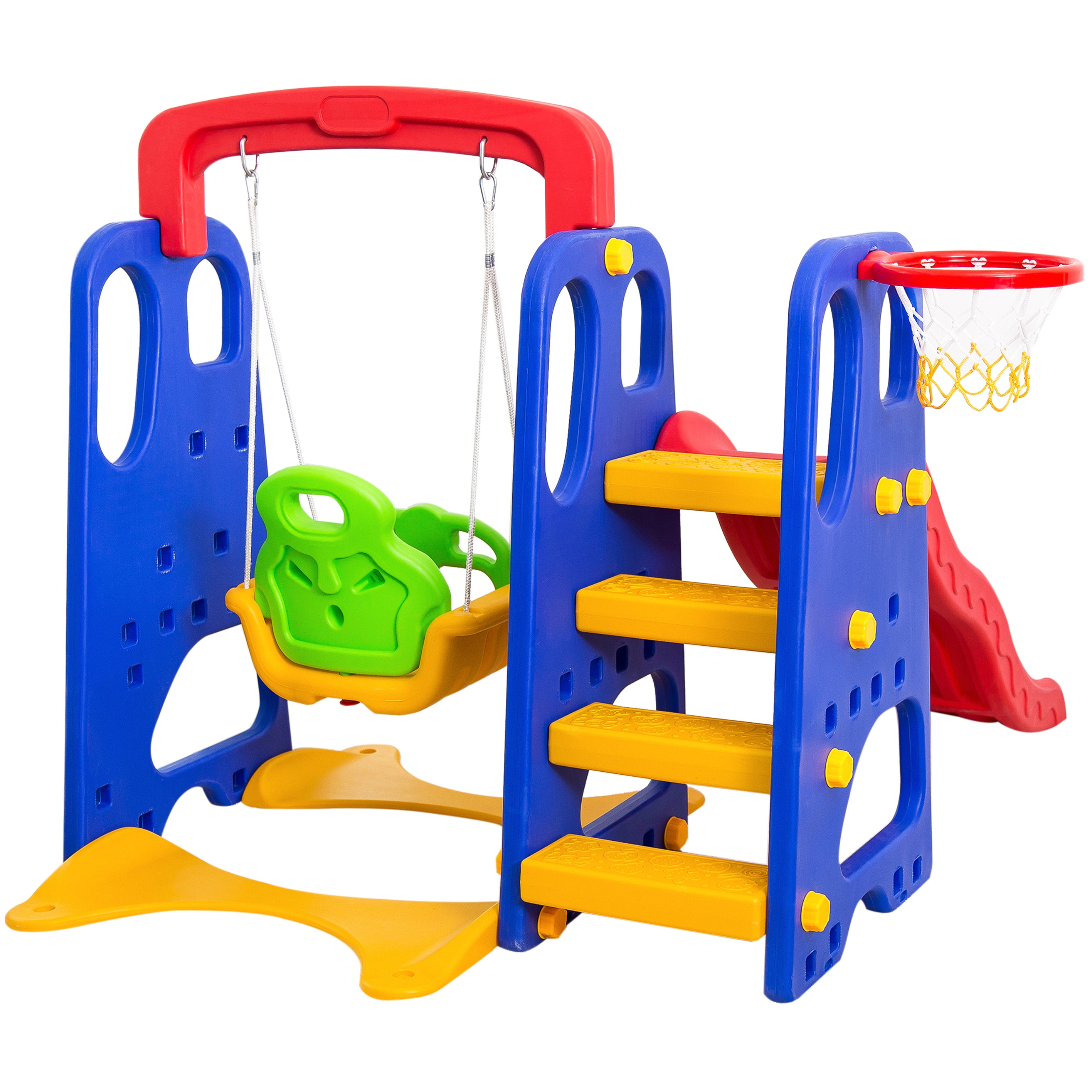 Home Canvas Furniture Trading LLC.Toddler 3 in 1 Kids Play Climber Slide Playset Indoor Outdoor -Multicolor Kids Furniture 