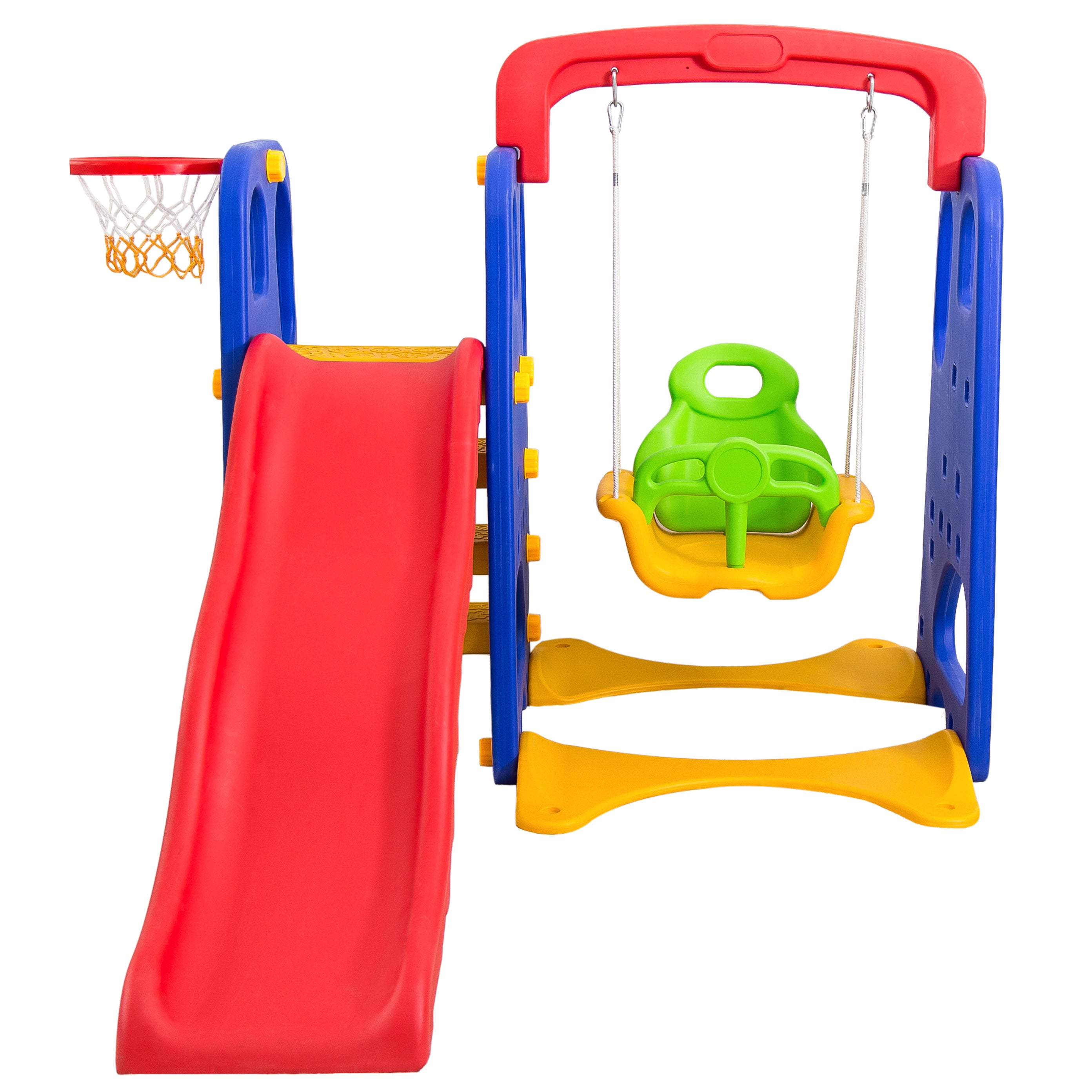 Home Canvas Furniture Trading LLC.Toddler 3 in 1 Kids Play Climber Slide Playset Indoor Outdoor -Multicolor Kids Furniture 