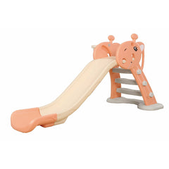 Home Canvas Furniture Trading LLC.Toddler Backyard Climber Play Plastic Slide with Basketball Hoop Blue Playset Orange 