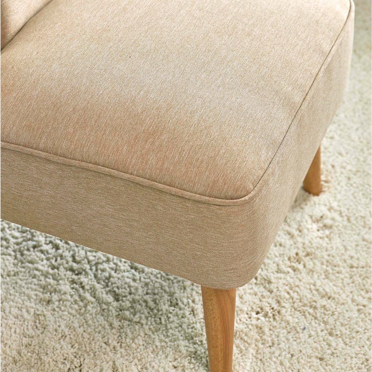Home Canvas Furniture Trading LLC.TULIP Wingback Chair -Blue Accent Chair 