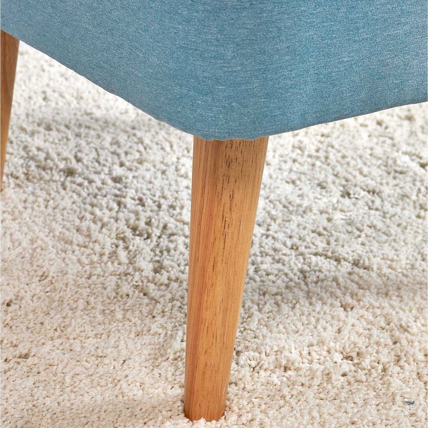 Home Canvas Furniture Trading LLC.TULIP Wingback Chair -Blue Accent Chair 