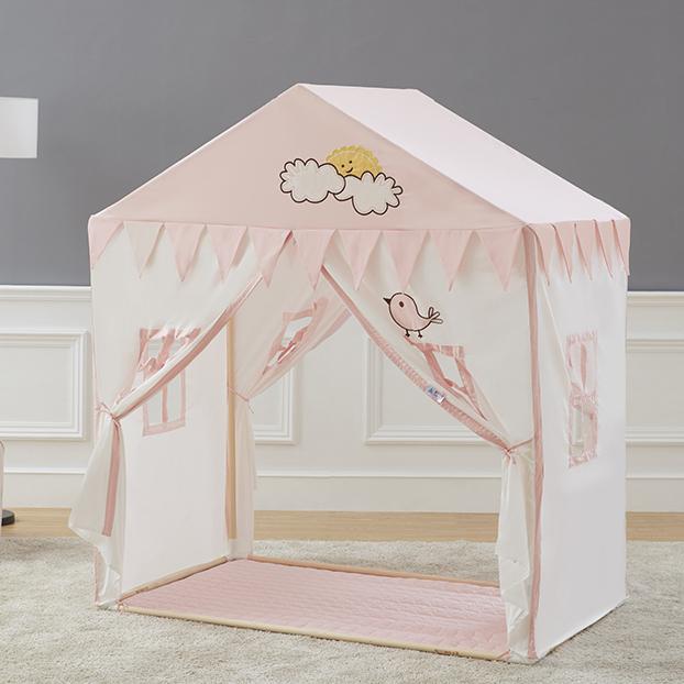Home Canvas Furniture Trading LLC.Wonder Space Children Play House Tent - Blue Play Tents Peach 