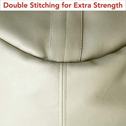 Home Canvas Furniture Trading LLC.X-Large High Back Bean Bag - Dark Brown Bean Bags, Covers & Refills 