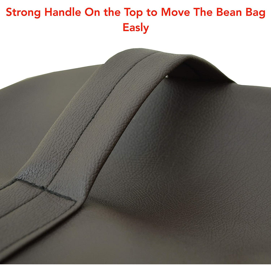 Home Canvas Furniture Trading LLC.X-Large High Back Bean Bag - Dark Brown Bean Bags, Covers & Refills 
