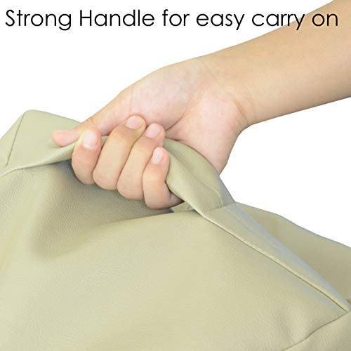 Home Canvas Furniture Trading LLC.X-Large High Back Bean Bag - Dark Brown Bean Bags, Covers & Refills 